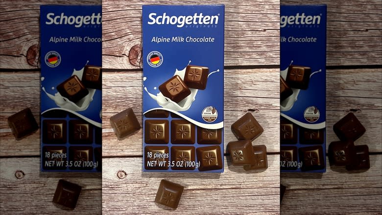 Schogetten Alpine Milk Chocolate bar