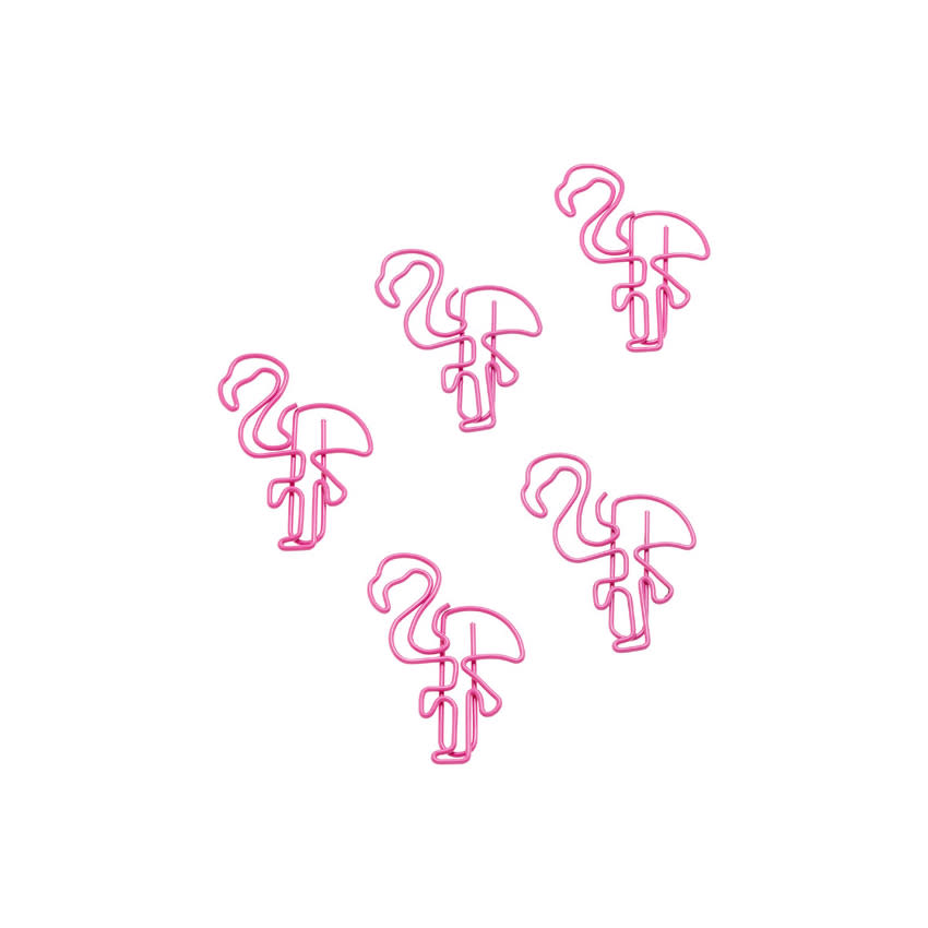 Flamingo Paper Clips