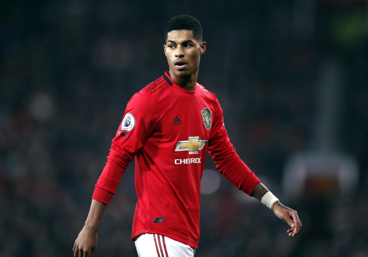 File photo dated 26-12-2019 of Manchester United's Marcus Rashford.