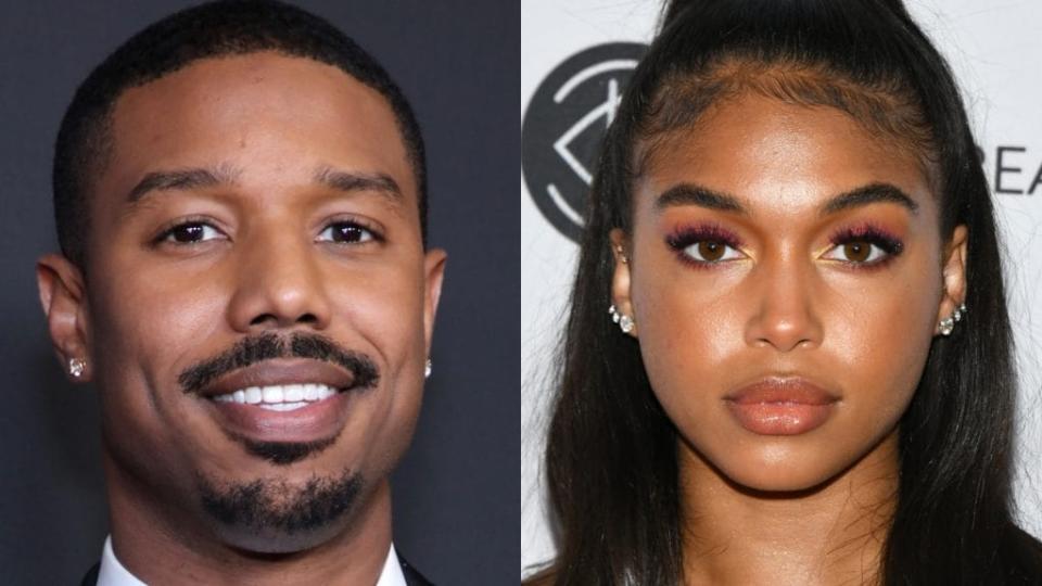 It’s official: Rising-star actor Michael B. Jordan and model Lori Harvey are dating, as both made it known on Instagram. (Photos by Robin L Marshall/Getty Images for BET and Araya Diaz/Getty Images for Beautycon)