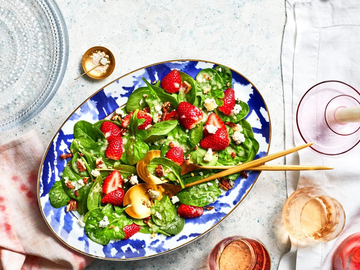 Strawberry-Spinach Salad