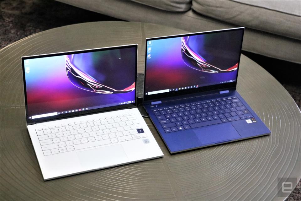 Samsung Galaxy Book Flex and Ion hands-on