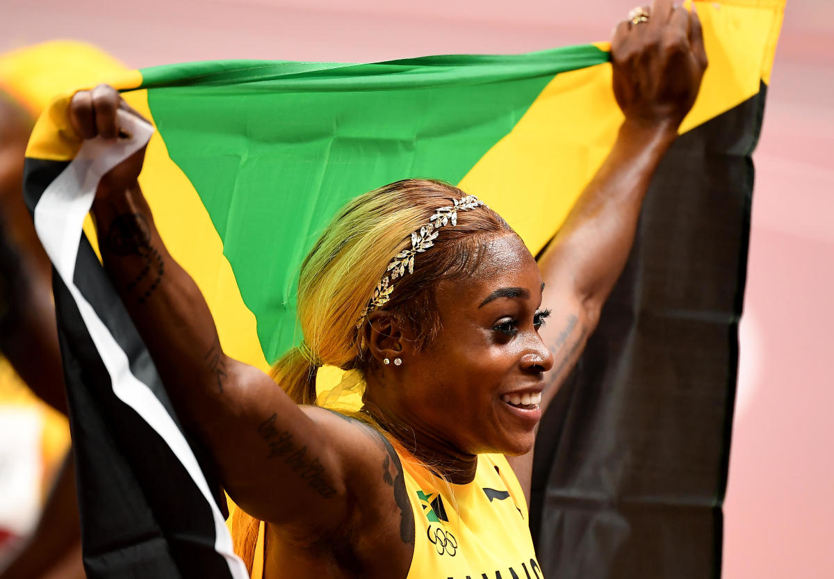 Elaine Thompson Herah Breaks Flo Jos 33 Year Old Olympic Record