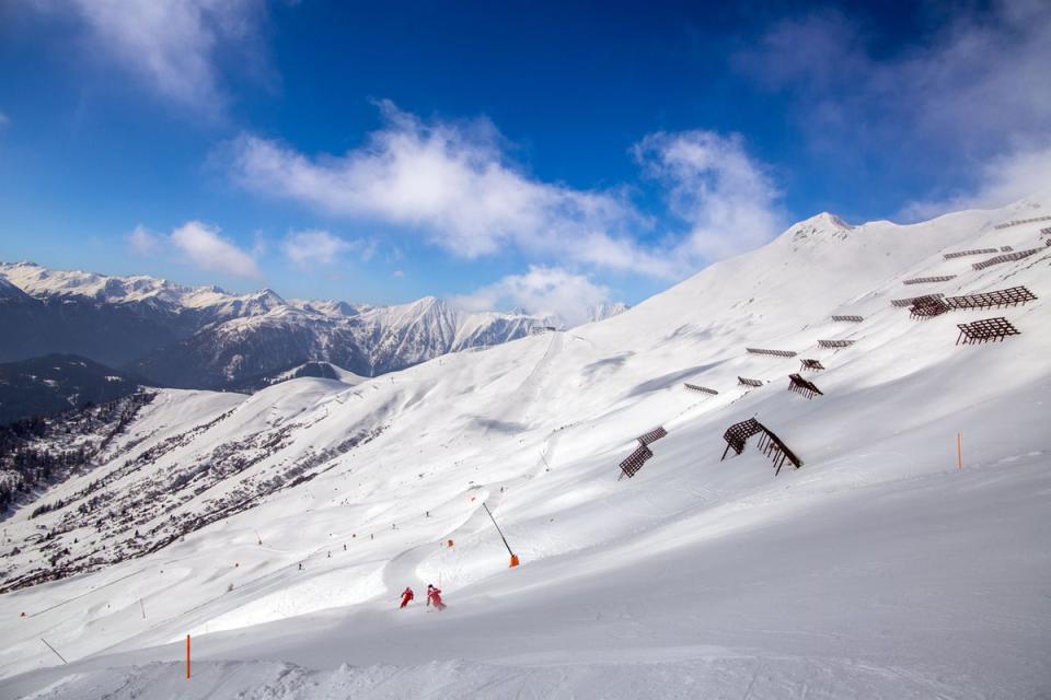 The Serfaus-Fiss-Ladis skiing region is set amongst the Austrian Alps (Getty Images)