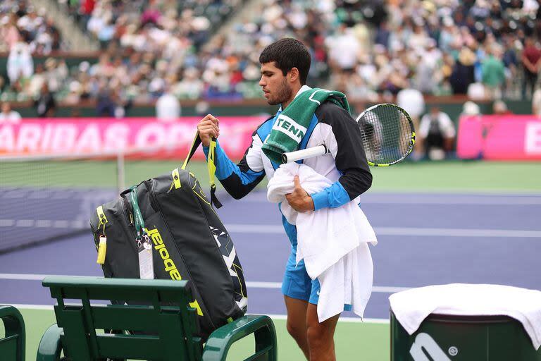 El español Carlos Alcaraz será oponente del ruso Daniil Medvedev en la final del Masters 1000 de Indian Wells.