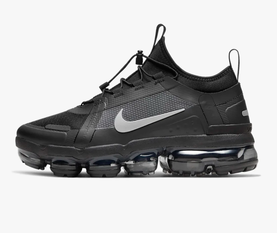 Nike Women’s Air VaporMax 2019 Utility in Black, White, and Reflect Silver