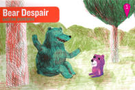 <div class="caption-credit"> Photo by: amazon.com</div><b>Bear Despair</b> <p> Aww: A bear's teddy bear is stolen. <br> <a rel="nofollow noopener" href="http://www.amazon.com/Bear-Despair-Stories-Without-Words/dp/1592701256/ref=sr_1_1?s=books&ie=UTF8&qid=1367597046&sr=1-1&keywords=bear+despair" target="_blank" data-ylk="slk:amazon.com;elm:context_link;itc:0;sec:content-canvas" class="link ">amazon.com</a> </p>