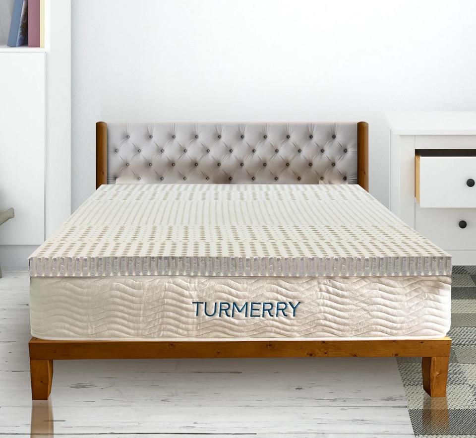 best mattress toppers turmerry natural organic latex