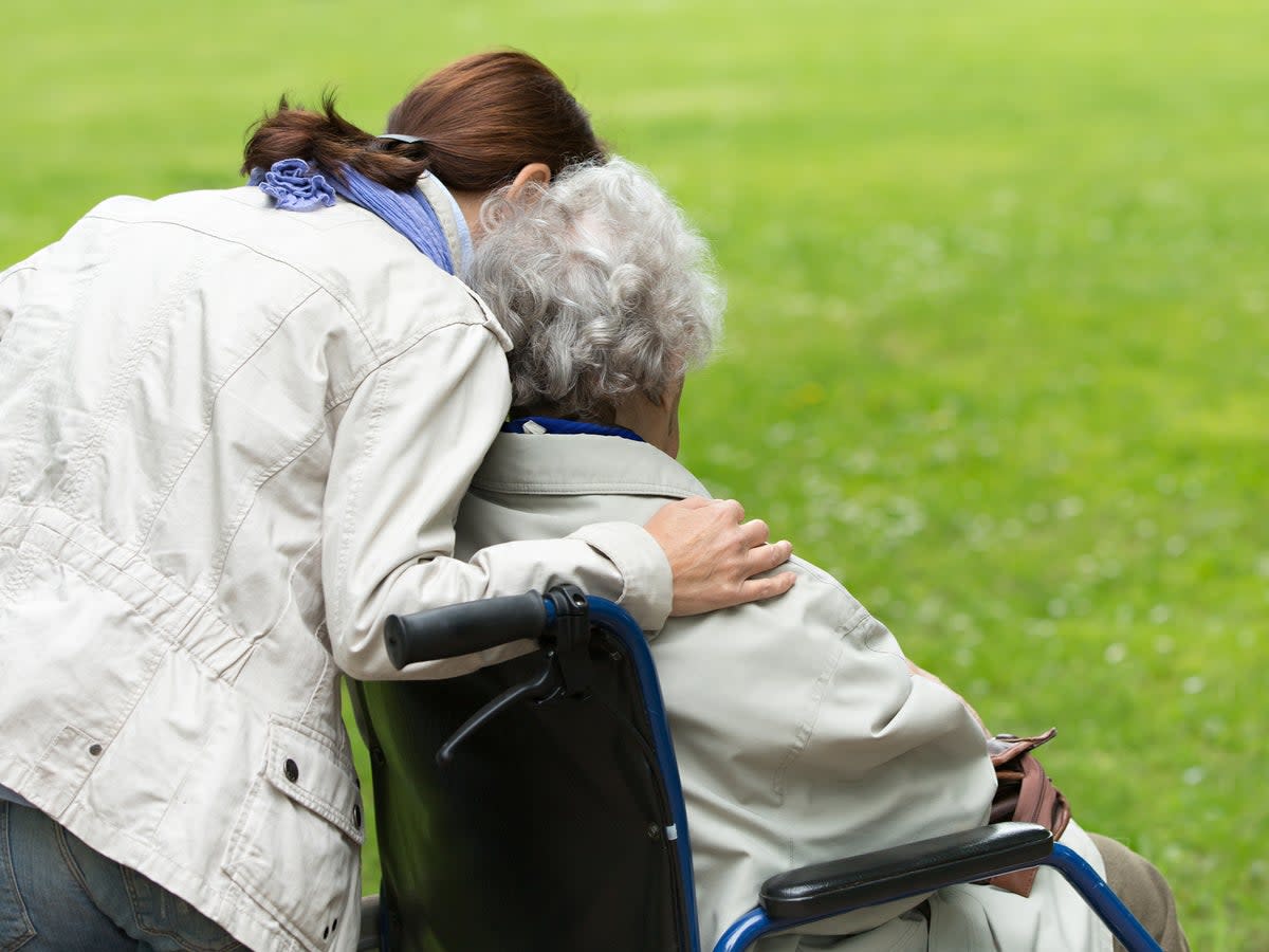 Unpaid carers taking leave from their jobs should be a normal part of working life, like taking a sick day or maternity leave after a baby, ministers have heard (Getty/iStock)