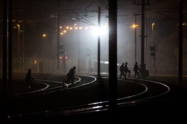 Calais Migrants Attempt To Find A Way To Reach The UK