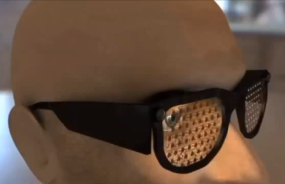 The 'smart glasses' could translate street signs into audible speech.