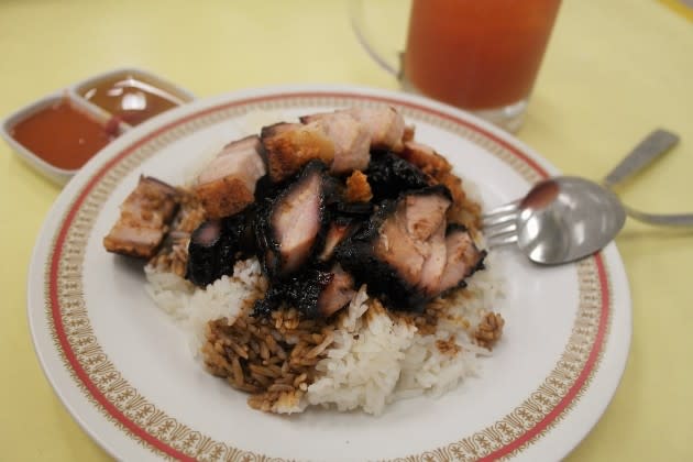 best char siew stalls singapore -Kay Lee Char siew rice