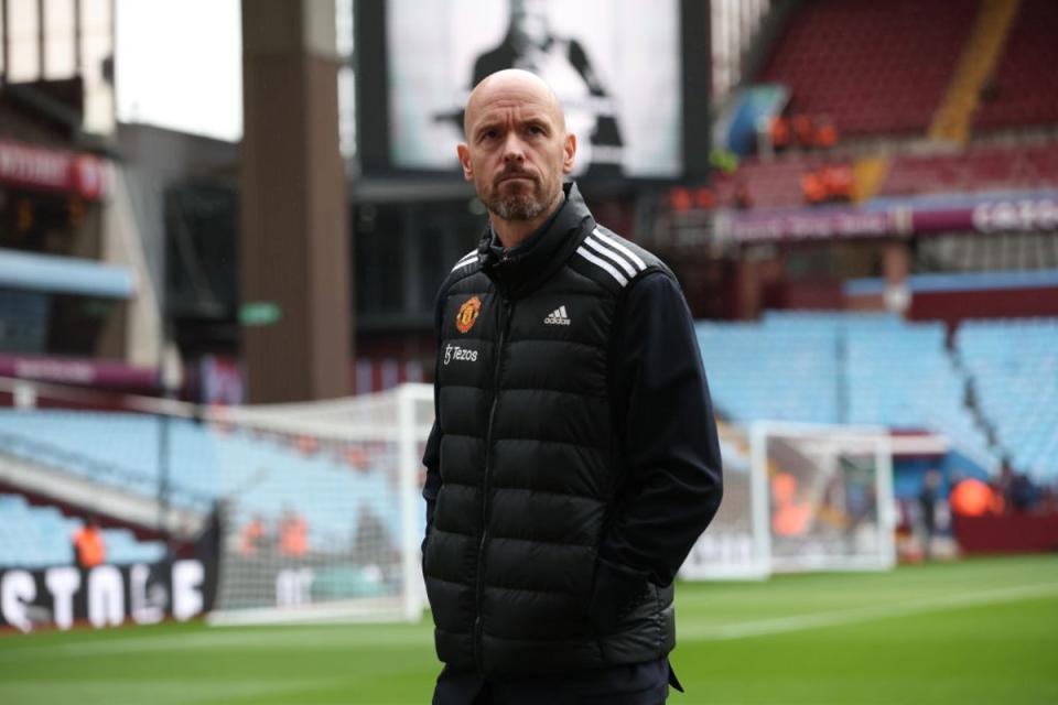 Ten Hag returns to Villa Park with United desperate for a result (Getty)