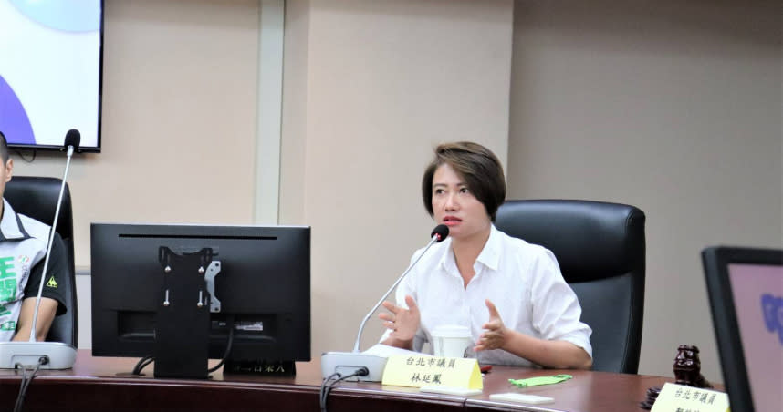 林延鳳表示，不排除提案將「藐視議會」的要件和罰則修訂在《台北市議會組織自治條例》中。（圖／翻攝自林延鳳臉書）