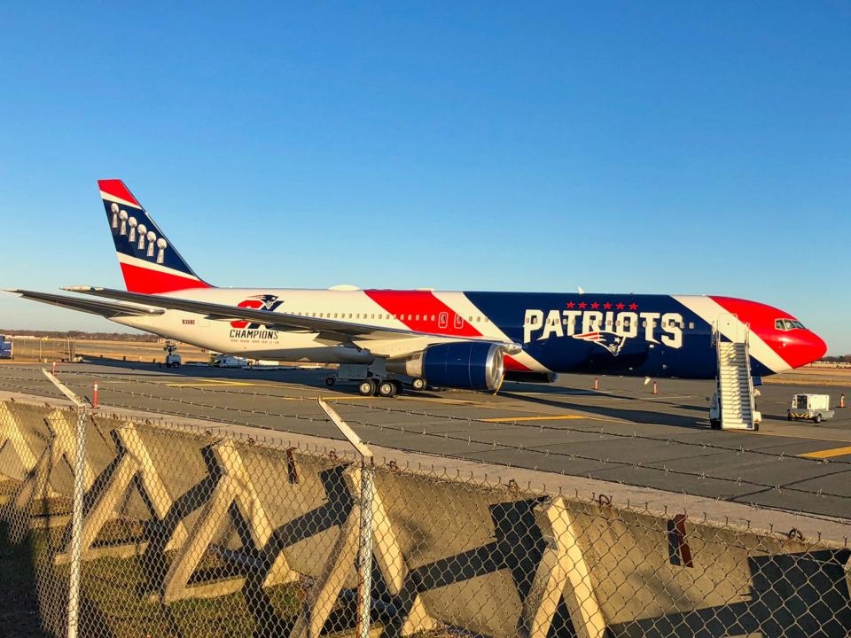 New England Patriots Boeing 767-300ER