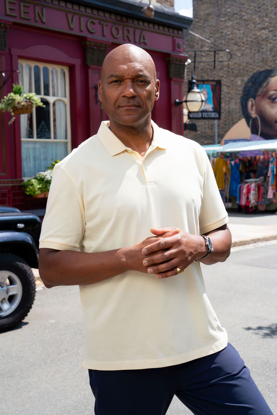 colin salmon as george knight in eastenders
