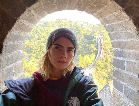 Cara Delevingne sans maquillage