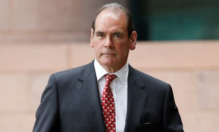 FILE PHOTO: Norman Bettison arrives at Preston Crown Court, Britain, September 6, 2017. REUTERS /Andrew Yates/File Photo