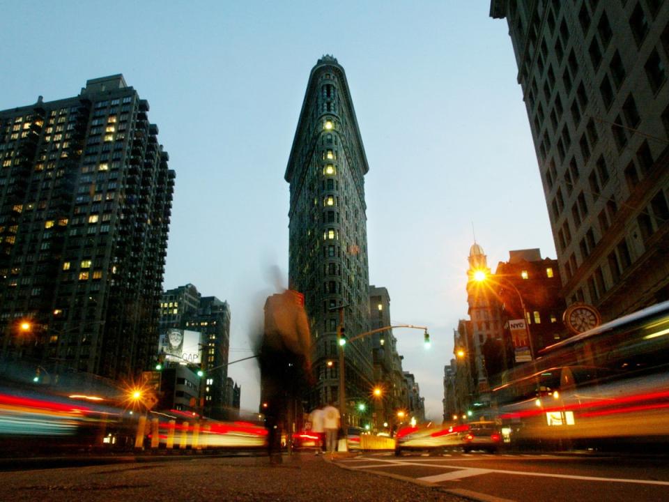 The Flatiron Building in Manhattan was one of New York’s earliest skyscrapers (Getty Images)