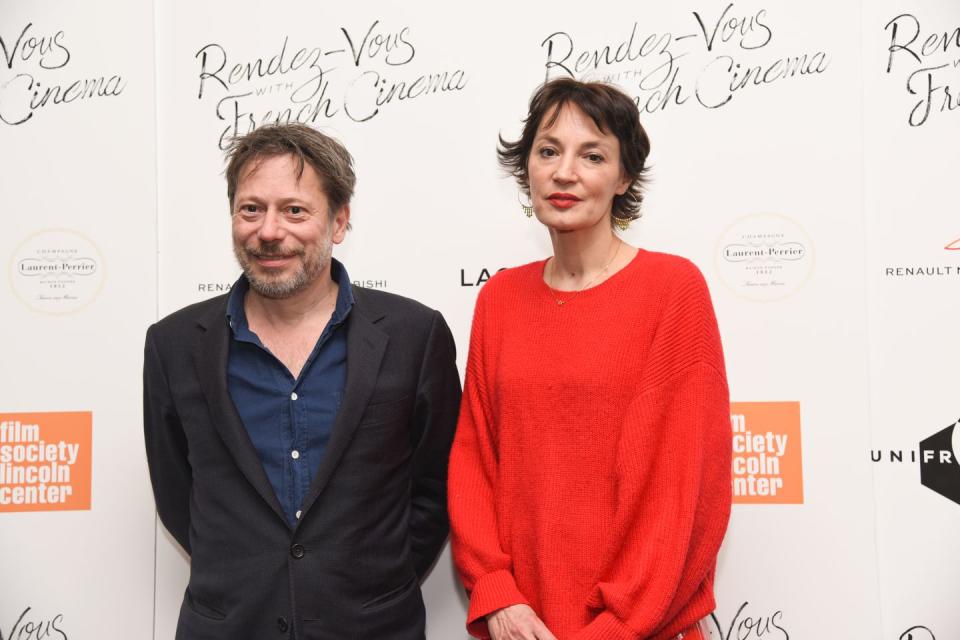 Mathieu Amalric and Jeanne Balibar