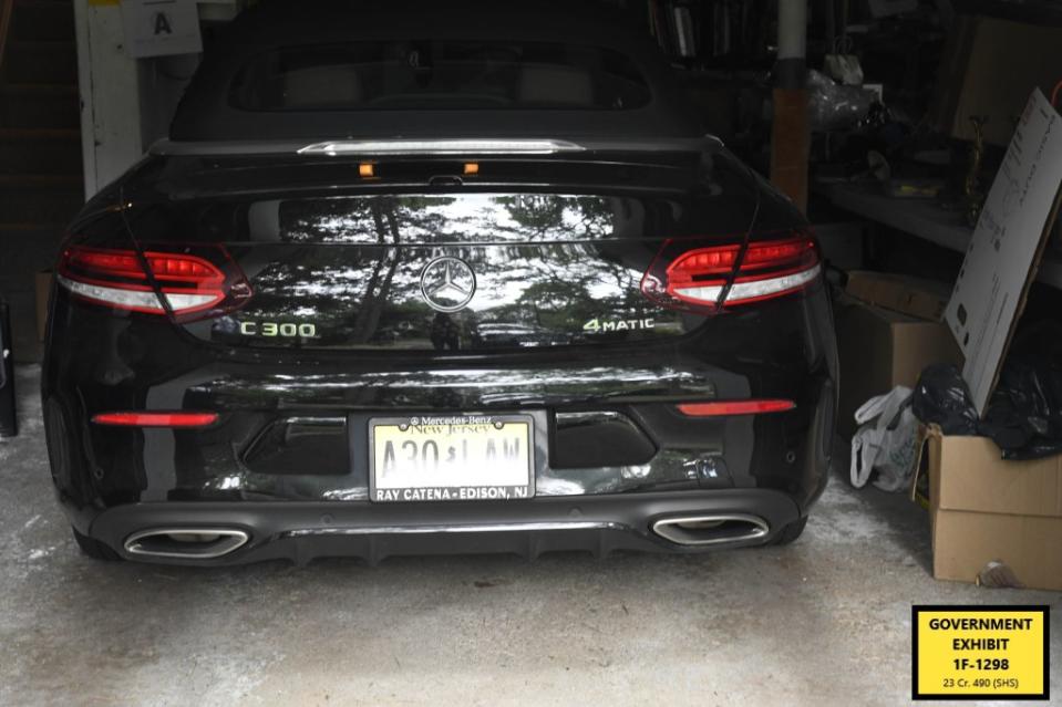 Prosecutors also allege that one of the bribes Menendez and his wife Nadine accepted was a Mercedes convertible.