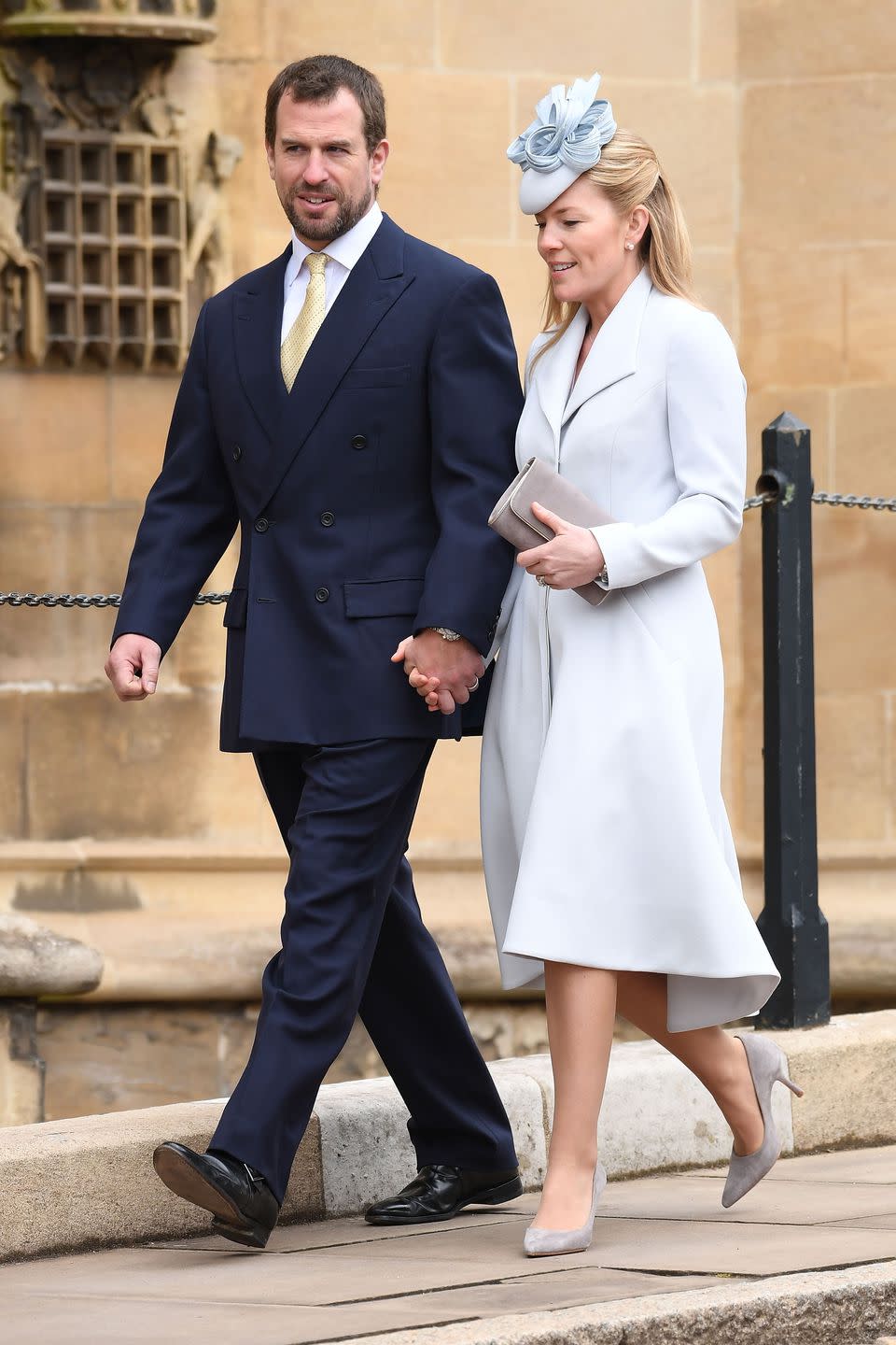 3) Peter Phillips and Autumn Phillips