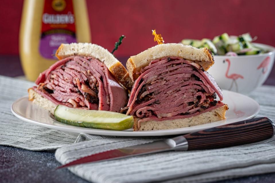 Corned beef on rye at The Original Wolfie’s & Rascal House at 1420 Boulevard of the Arts, Sarasota.