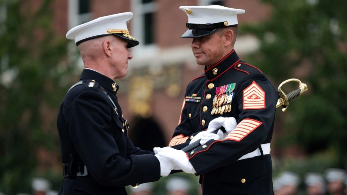 Marine Corps names Sgt. Maj. Carlos Ruiz new top enlisted leader