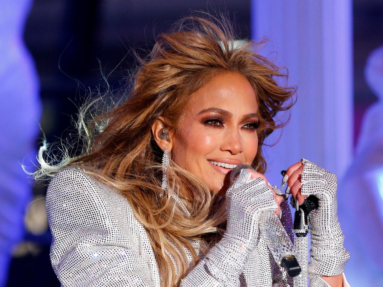 Jennifer Lopez performs in 2020 (Gary Hershorn/Getty Images)