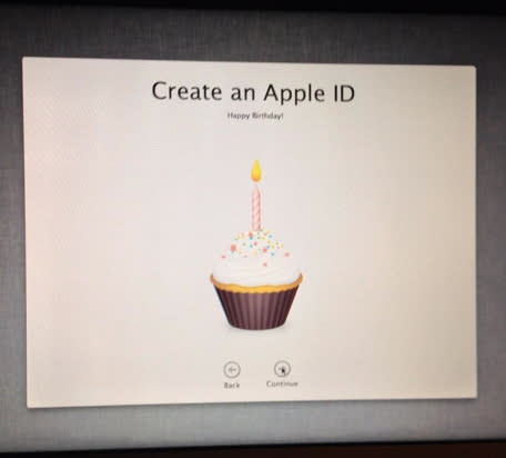 Apple cupcake