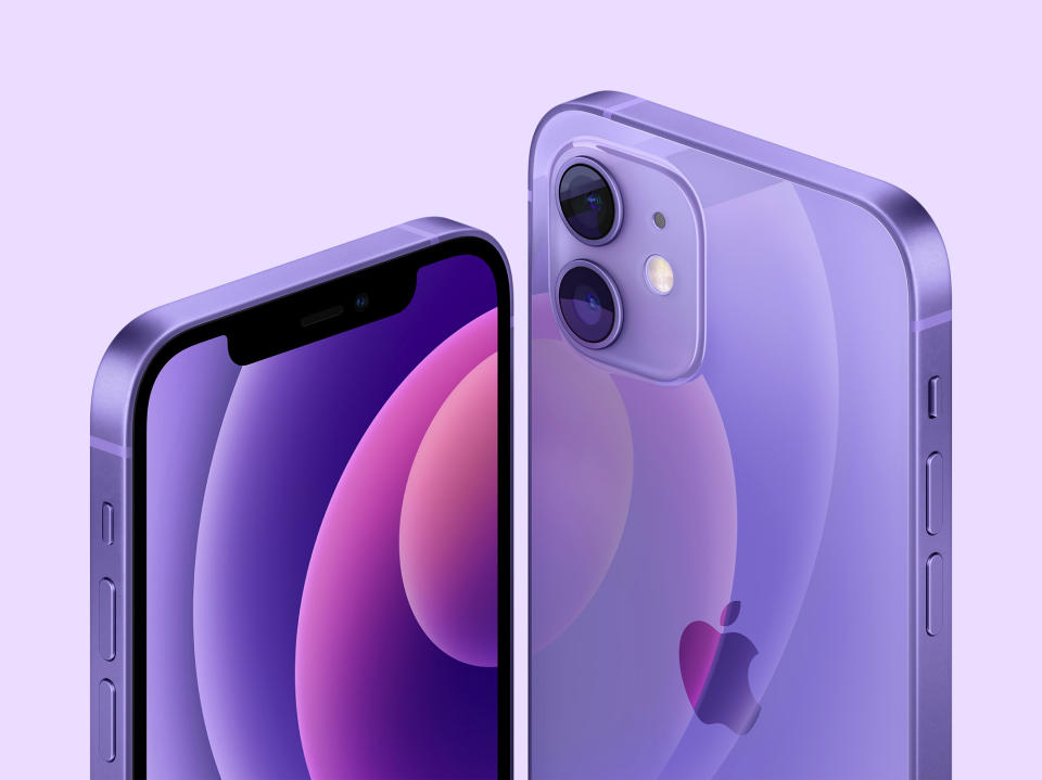 <p>The Apple iPhone 12 in a new color: Purple</p> 