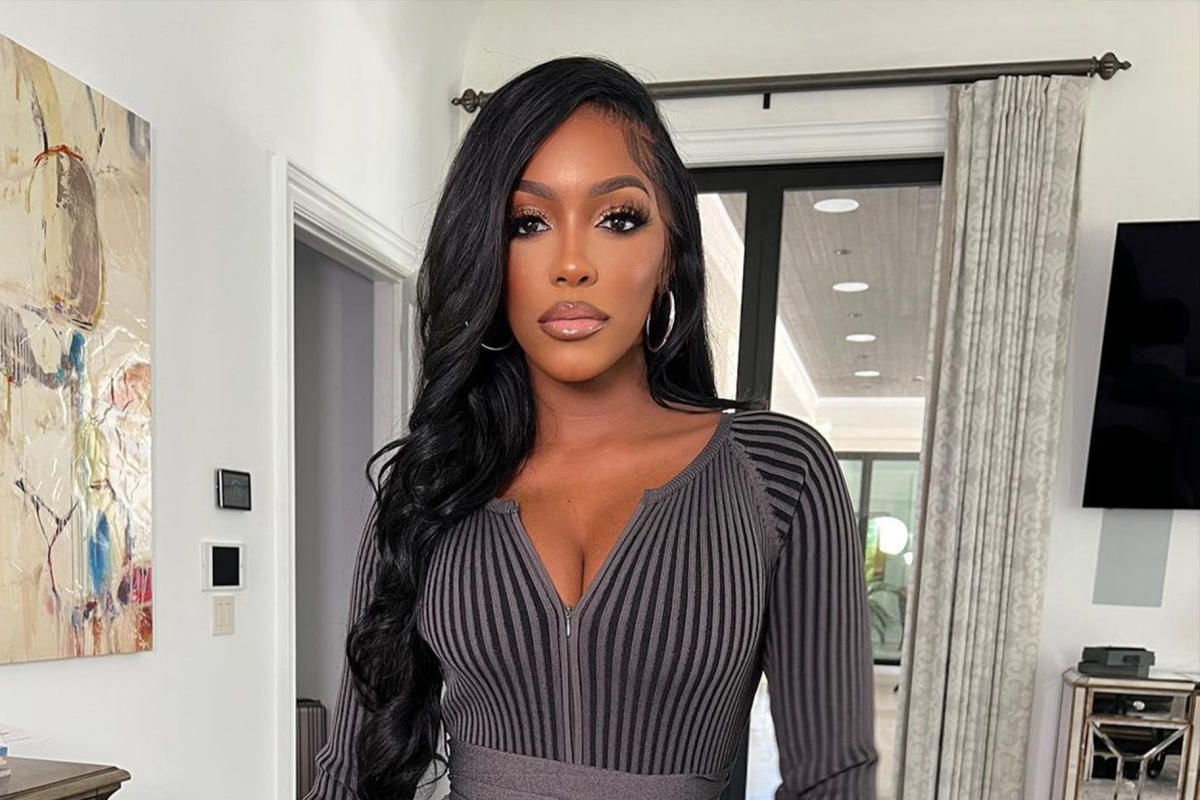 Porsha Williams Has “a Moment” in the Most Dazzling Wedding Guest Gown