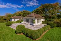 <p>While the property is close to the ocean, it also has a pool. Here’s the pool house with two bedrooms. <br> (Christie’s International Real Estate) </p>