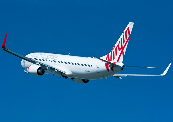 Virgin Australia cancelled two flights from Bali on Tuesday night.