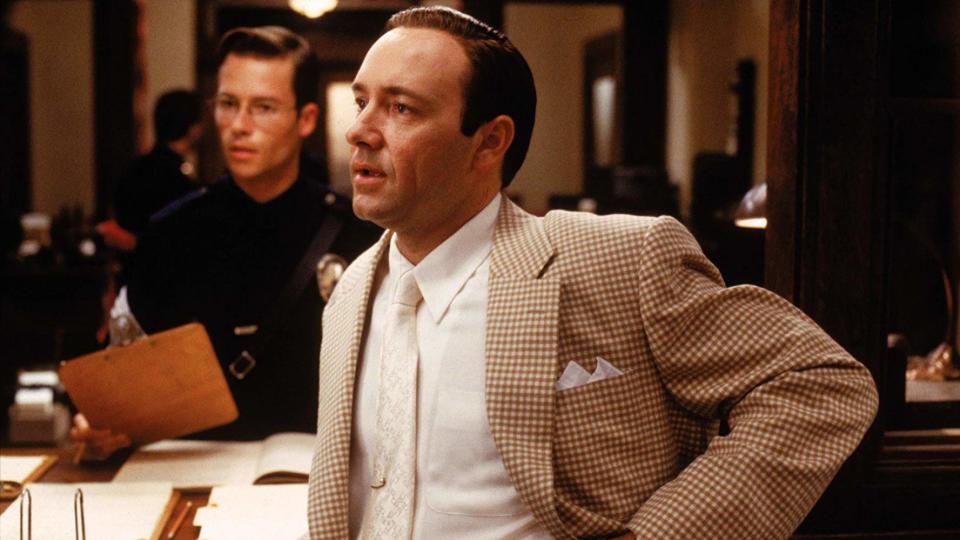 Guy Pearce and Kevin Spacey in L.A. Confidential (Credit: Warner Bros)