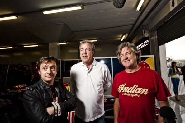 Top Gear Stars At Kyalami Racetrack