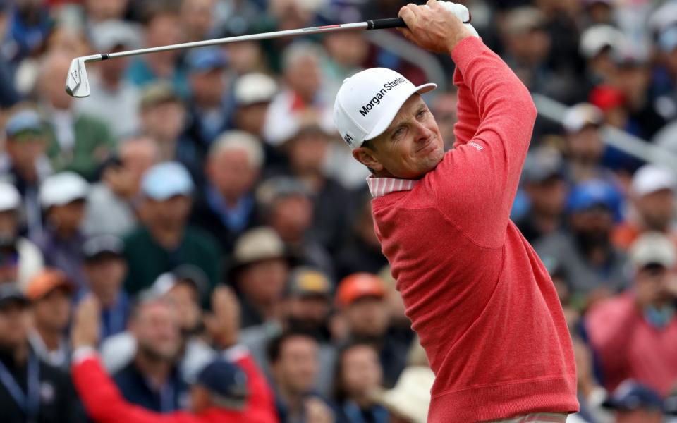 Justin Rose set the standard at Pebble Beach - Getty Images North America