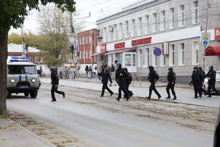 Tiroteo en una universidad en Rusia; el mundo;