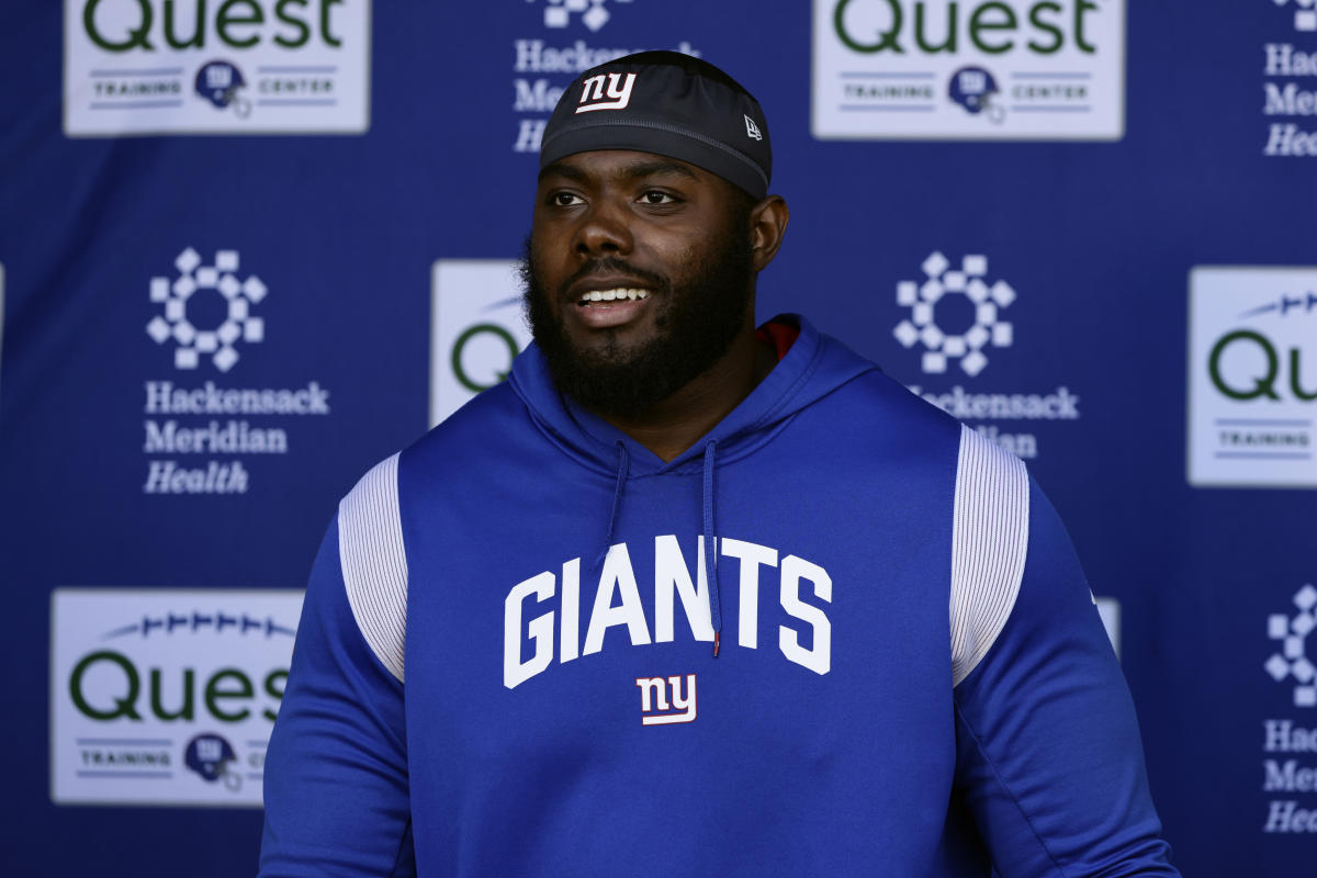 Giants, LT Andrew Thomas agree on 5-year extension reportedly