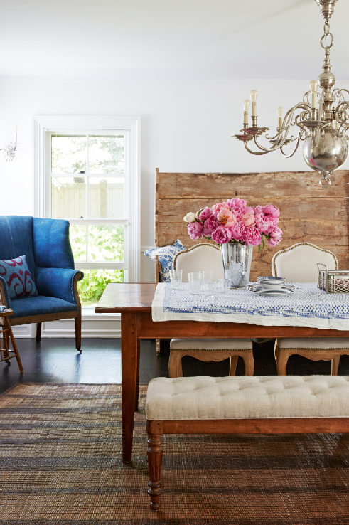 Photo by David. A. Land; interior design by Elizabeth Cooper; styling by Liz Strong
