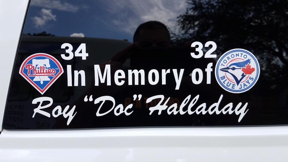 Roy Halladay’s memory lives on in Pasco County, Florida. (Jeff Passan)