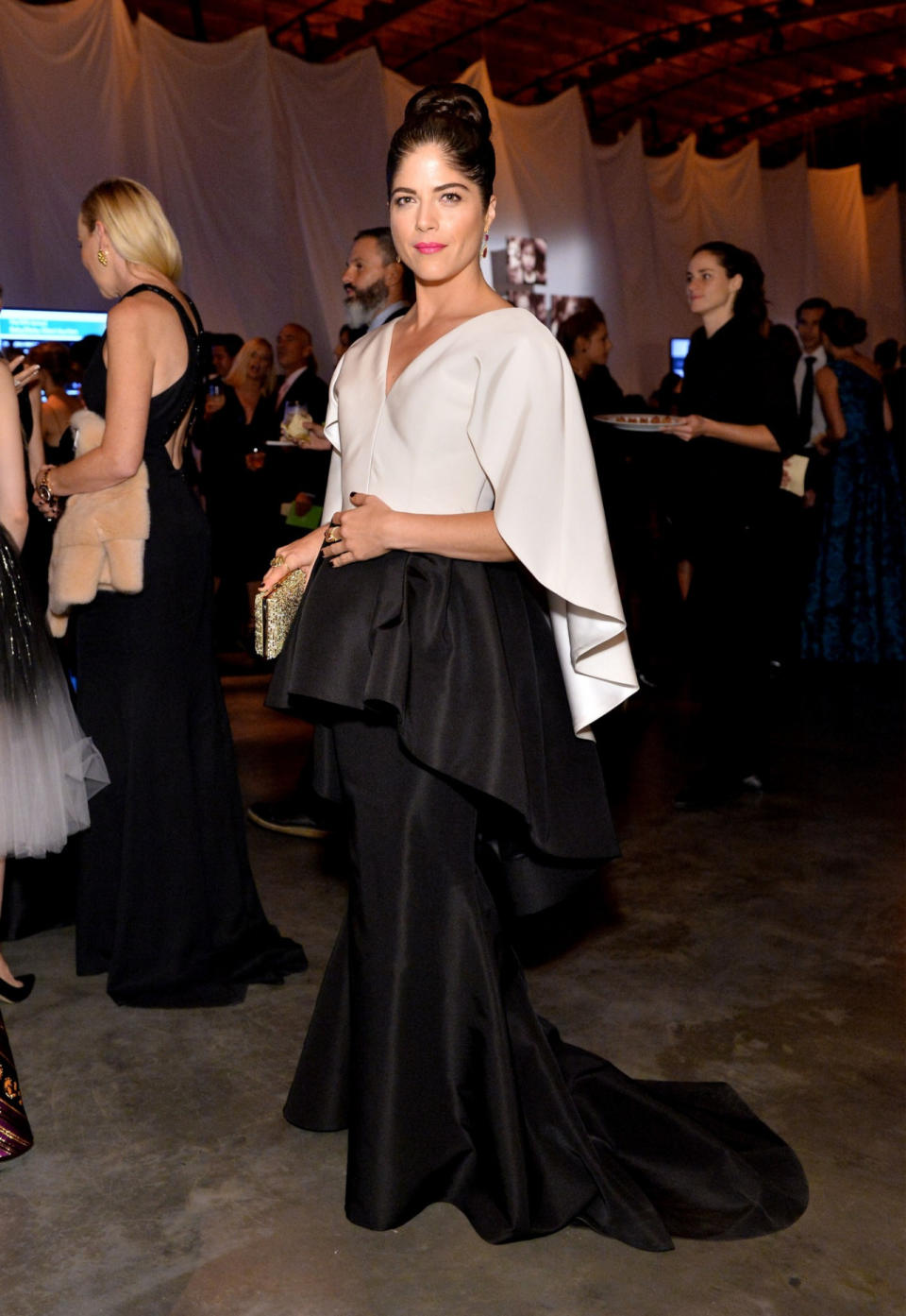 Selma Blair in Christian Siriano