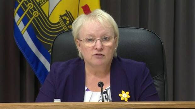 Health Minister Dorothy Shephard said New Brunswick has been a leader in providing residents with coverage for new drugs in a timely manner. (Ed Hunter/CBC - image credit)