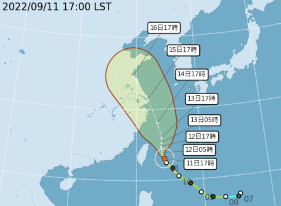 （取自氣象局網站）