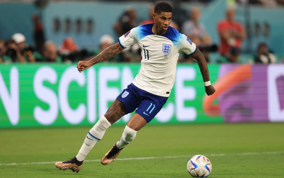 Marcus Rashford - England vs Wales, World Cup 2022: When is it, where is it and how to watch on TV - Marc Atkins/Getty Images