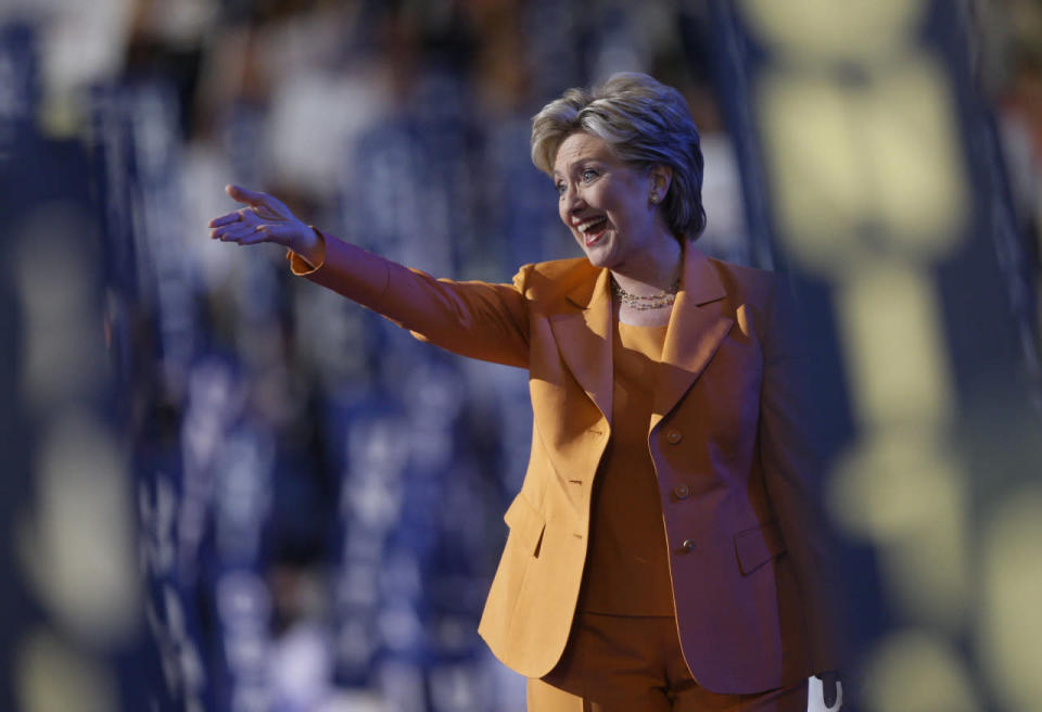 Sen. Hillary Rodham Clinton at the 2008 Democratic National Convention