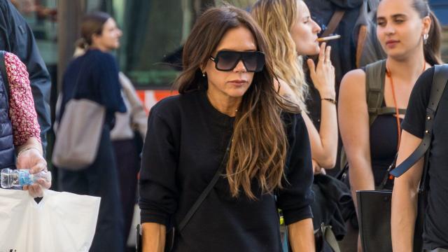 Victoria Beckham Celebrates New Corner at Galeries Lafayette in Paris