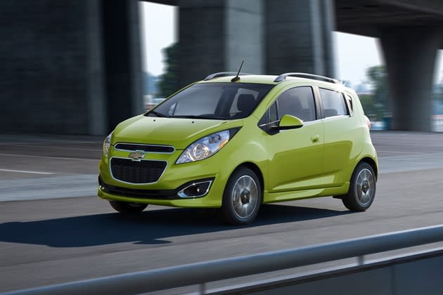 Chevrolet Spark: Looks great. No wonder it's a movie star.