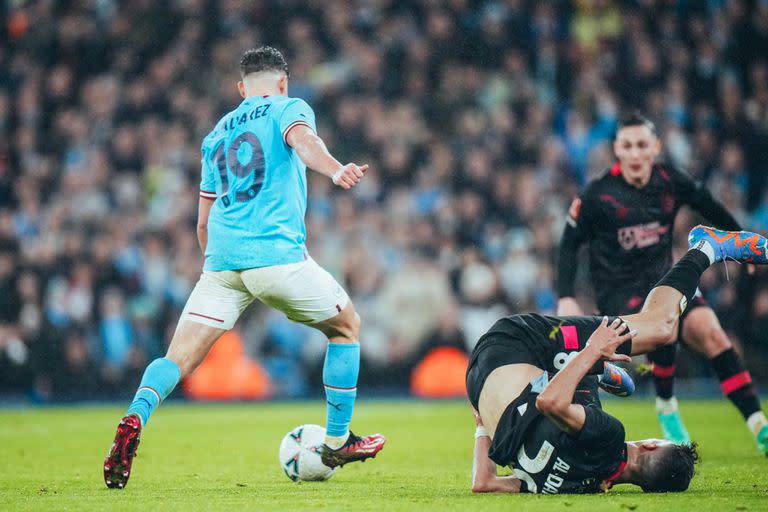 Julián Álvarez viene cumpliendo con grandes actuaciones, a fuerza de goles y asistencias en el City