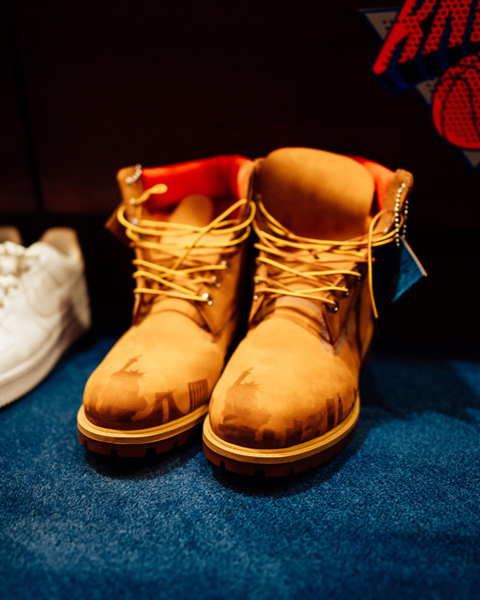 Timberland x New York Knicks 6-Inch boots. 